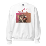 Unisex Sweatshirt • Frenchie Bubbles!_no text