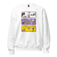 Unisex Sweatshirt • Triple Under Cats!