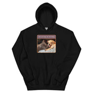 Unisex Hoodie • Sadie & Zander • Cats and Dogs Can Get Along!