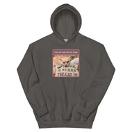 Unisex Hoodie • Sadie • Home Is Where The Cat Is
