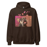 Unisex Hoodie • Frenchie Bubbles!_no text