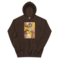 Unisex Hoodie • Three Under Cats • Milk!