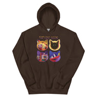 Unisex Hoodie • PURR-fect Living! • The Cats' House