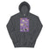 Unisex Hoodie • Purple Under Cats • Yellow Balls