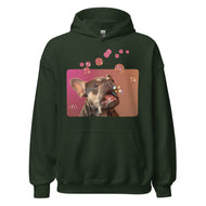 Unisex Hoodie • Frenchie Bubbles!_no text