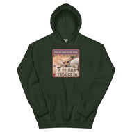 Unisex Hoodie • Sadie • Home Is Where The Cat Is