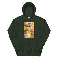 Unisex Hoodie • Three Under Cats • Milk!
