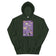 Unisex Hoodie • Purple Under Cats • Yellow Balls