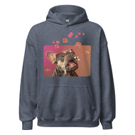 Unisex Hoodie • Frenchie Bubbles!_no text