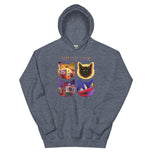 Unisex Hoodie • PURR-fect Living! • The Cats' House