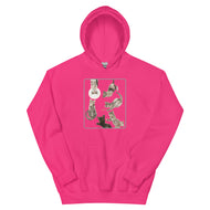 Unisex Hoodie • under Kittens • transparent background