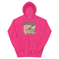 Unisex Hoodie • Sadie • Home Is Where The Cat Is