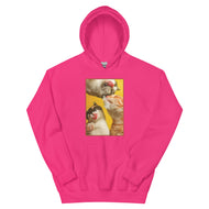 Unisex Hoodie • Three Under Cats • Milk!