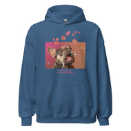 Unisex Hoodie • Frenchie Bubbles! Play. Nap. Repeat.