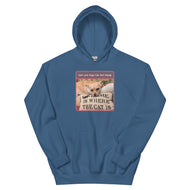 Unisex Hoodie • Sadie • Home Is Where The Cat Is