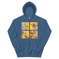 Unisex Hoodie • Four Under Cats!