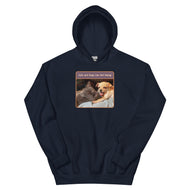 Unisex Hoodie • Sadie & Zander • Cats and Dogs Can Get Along!