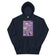 Unisex Hoodie • Purple Under Cats • Yellow Balls