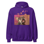 Unisex Hoodie • Frenchie Bubbles!_no text