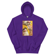 Unisex Hoodie • Three Under Cats • Milk!