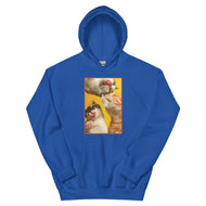 Unisex Hoodie • Three Under Cats • Milk!