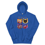 Unisex Hoodie • PURR-fect Living! • The Cats' House