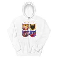 Unisex Hoodie • PURR-fect Living! • The Cats' House