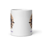 White glossy mug • Cats Make Life Whole!