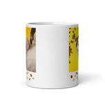 White glossy mug • Feed Me!