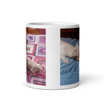 White glossy mug • The New Puppy • 2 Views