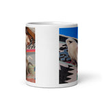 White glossy mug • Sadie on the Move!