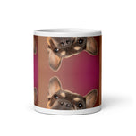 White glossy mug • Frenchie • Panorama • underVIEW