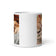 White glossy mug • Home is Where the Cat Is • 2 Views