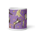 White glossy mug • Cats and Balls! • Panorama • underVIEW