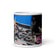 White glossy mug • The Chase! • Panorama