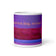 White glossy mug • The original hot dog, no bun! • Dachshund