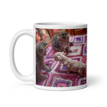 White glossy mug • The New Puppy • 2 Views