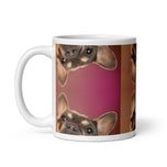 White glossy mug • Frenchie • Panorama • underVIEW