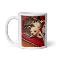 White glossy mug • Fur Pals • 2 Views