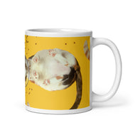 White glossy mug • underVIEW Crunchies