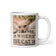White glossy mug • Home is Where the Cat Is • 2 Views