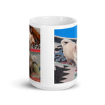 White glossy mug • Sadie on the Move!