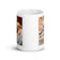 White glossy mug • Home is Where the Cat Is • 2 Views