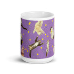 White glossy mug • Cats and Balls! • Panorama • underVIEW