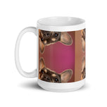 White glossy mug • Frenchie • Panorama • underVIEW