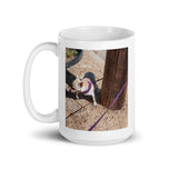 White glossy mug • The Leash • 2 Views