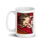 White glossy mug • Fur Pals • 2 Views