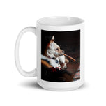 White glossy mug • Sadie: Pup to Dog • 2 Views