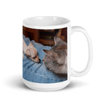 White glossy mug • The New Puppy • 2 Views