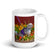 White glossy mug • The Leash • 2 Views